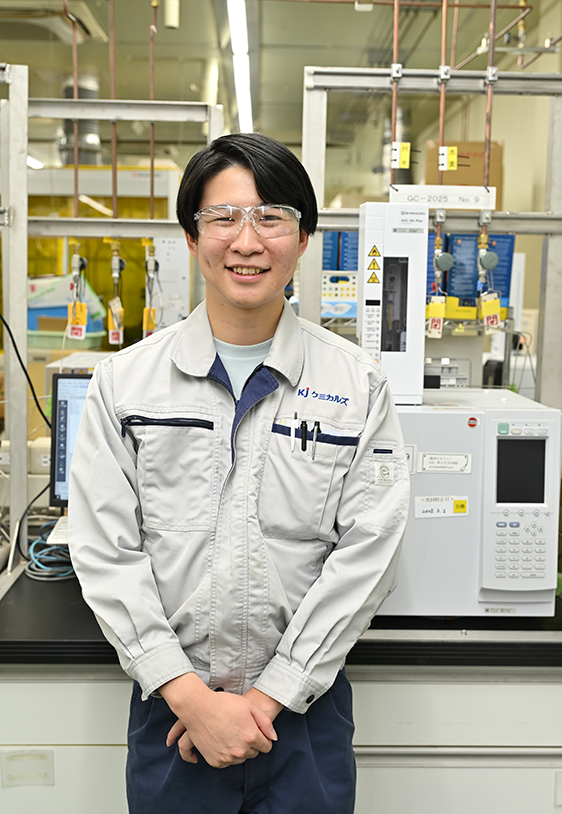 ⽣産部 製品検査担当2017年⼊社S.Y.