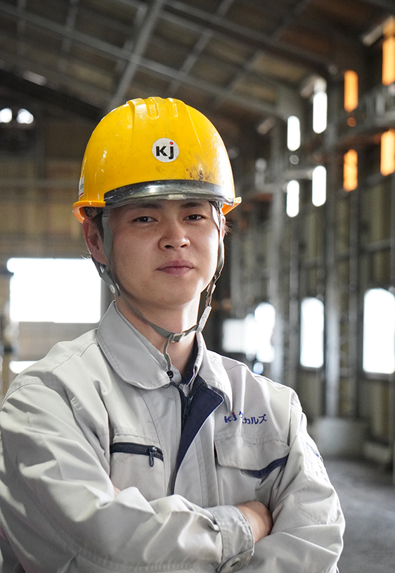 ⽣産部 ⽣産管理担当2020年⼊社K.I.
